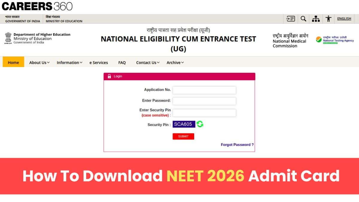 How to Download NEET 2026 Admit Card at neet.nta.nic.in?